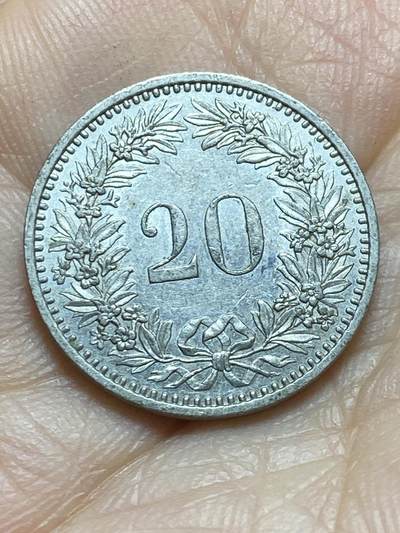 2025年第一百三十八场(总第一百六十四场）外国好品散币场(免佣金) - 瑞士🇨🇭1982年20拉彭(第三版，无标版)