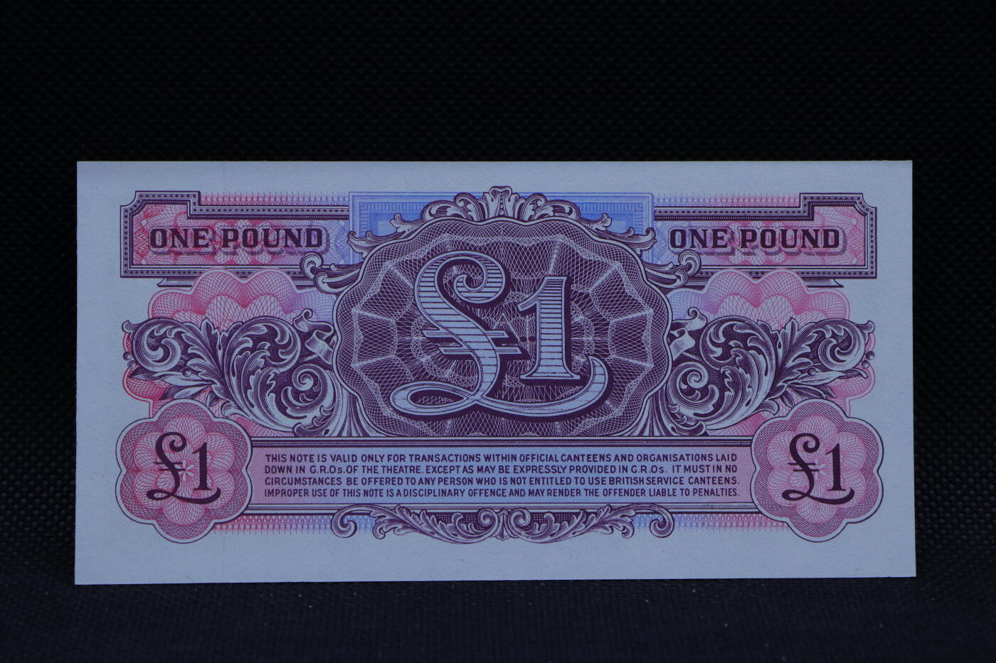 【淘币小摊】限时拍第八百三十四拍  纸币场  满百包邮可预留两周  周一统一发货   英国1镑军票