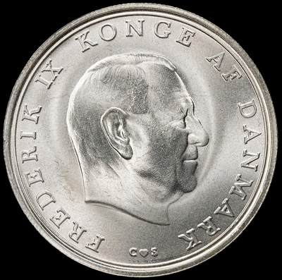 修遠堂世界钱币第九十八期 - 1968年丹麦公主本尼迪克特结婚纪念10克朗银币 20.40g，含银80%