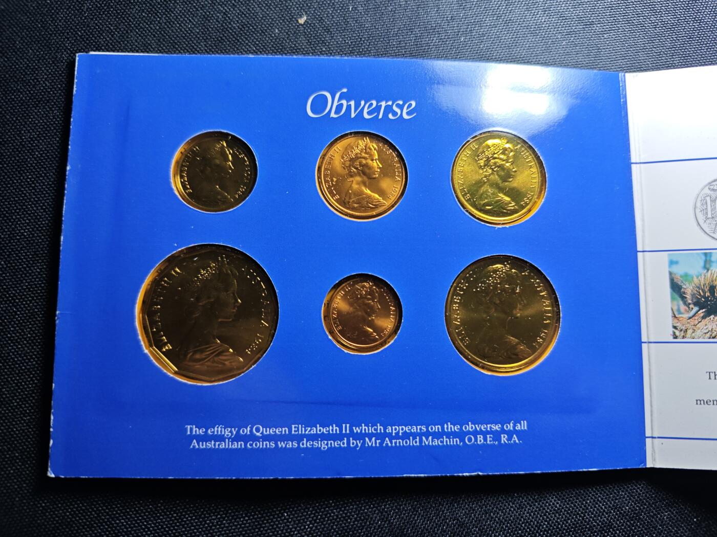 KK钱币收藏小铺 《套币 好品/批量散币专场》  2月预留时间 周末发货  1984澳大利亚大小面值清年一套