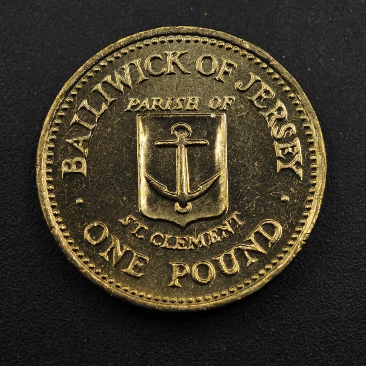 【淘币小摊】实时拍第八百三十三拍   散币场   满百包邮可预留二周 每周一统一发货   泽西岛1985年十二教区1镑铜币