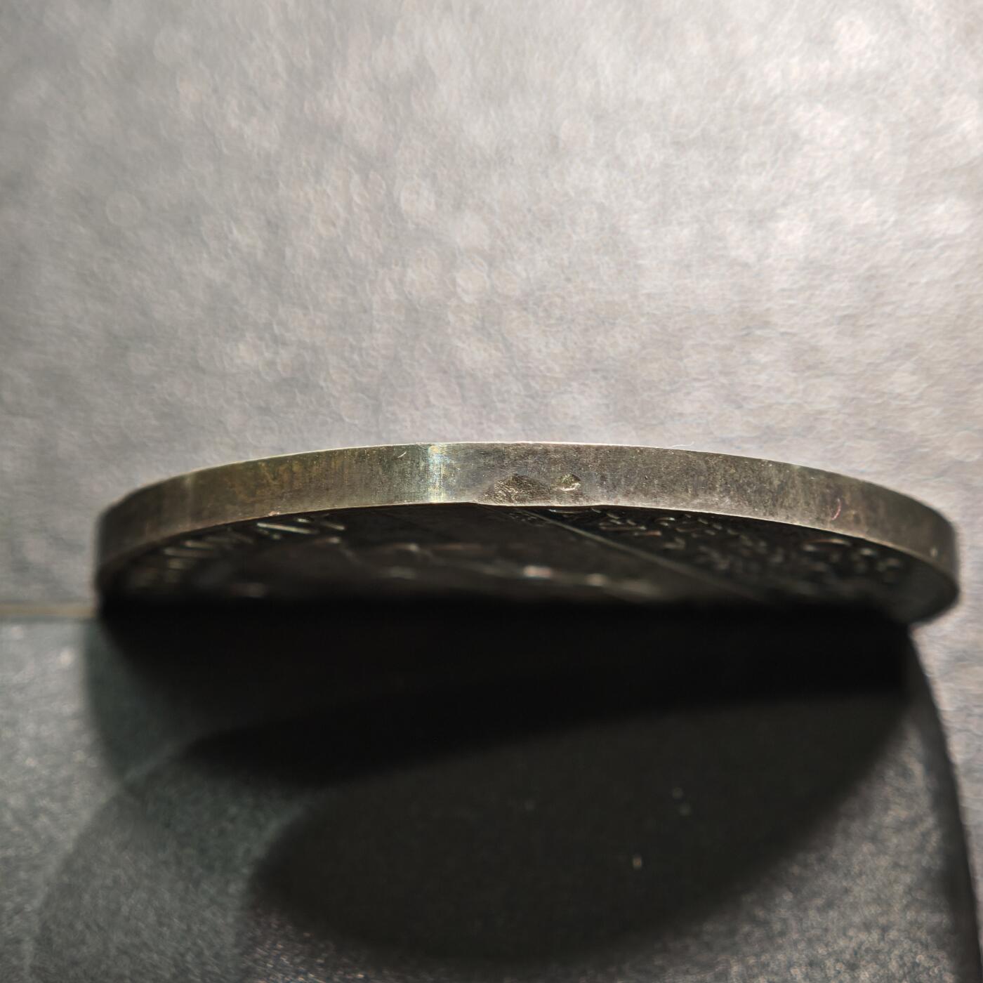 【德藏】世界币章拍卖第158期（拍品征集中~欢迎藏友联系） 1980年 奥地利林茨有轨电车运营百年纪念银章 由奥地利造币机构铸造，用以纪念林茨-乌尔法尔马拉有轨电车1880年开通至1980年的百年发展历程 深彩包浆直径约：40mm；重约：27.6g