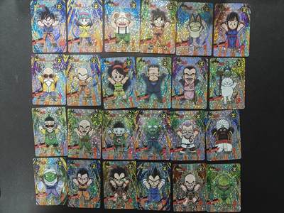 天玑星卡拍第152期《12.22周一截拍》持续收拍收评中 满赠卡需备注 - 七龙珠 Q版闪卡 自制卡 44张