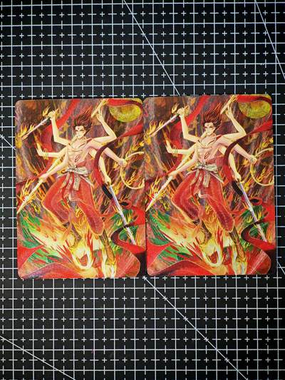 琦卡当当铺～第26期★★各种小漏~支持寄存★★~【9点40结束】扫码加群抽[包邮券]~ - 冰狗卡牌 乙已年原创特藏 2宫   哪吒  2张