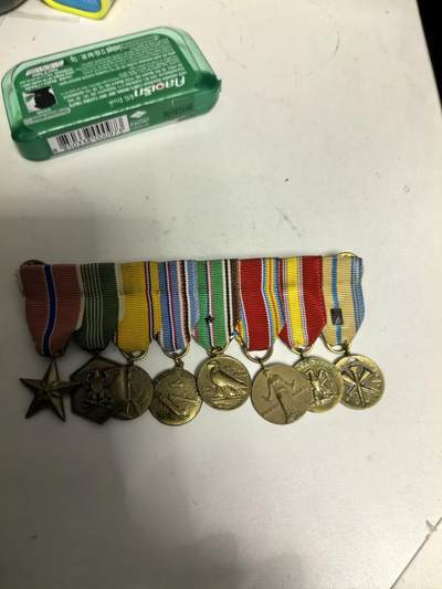 大明五军都督25年末场次，无佣金 - 美军二战联排迷你（包含美国铜星奖章，太平洋奖章，二战胜利奖章等）