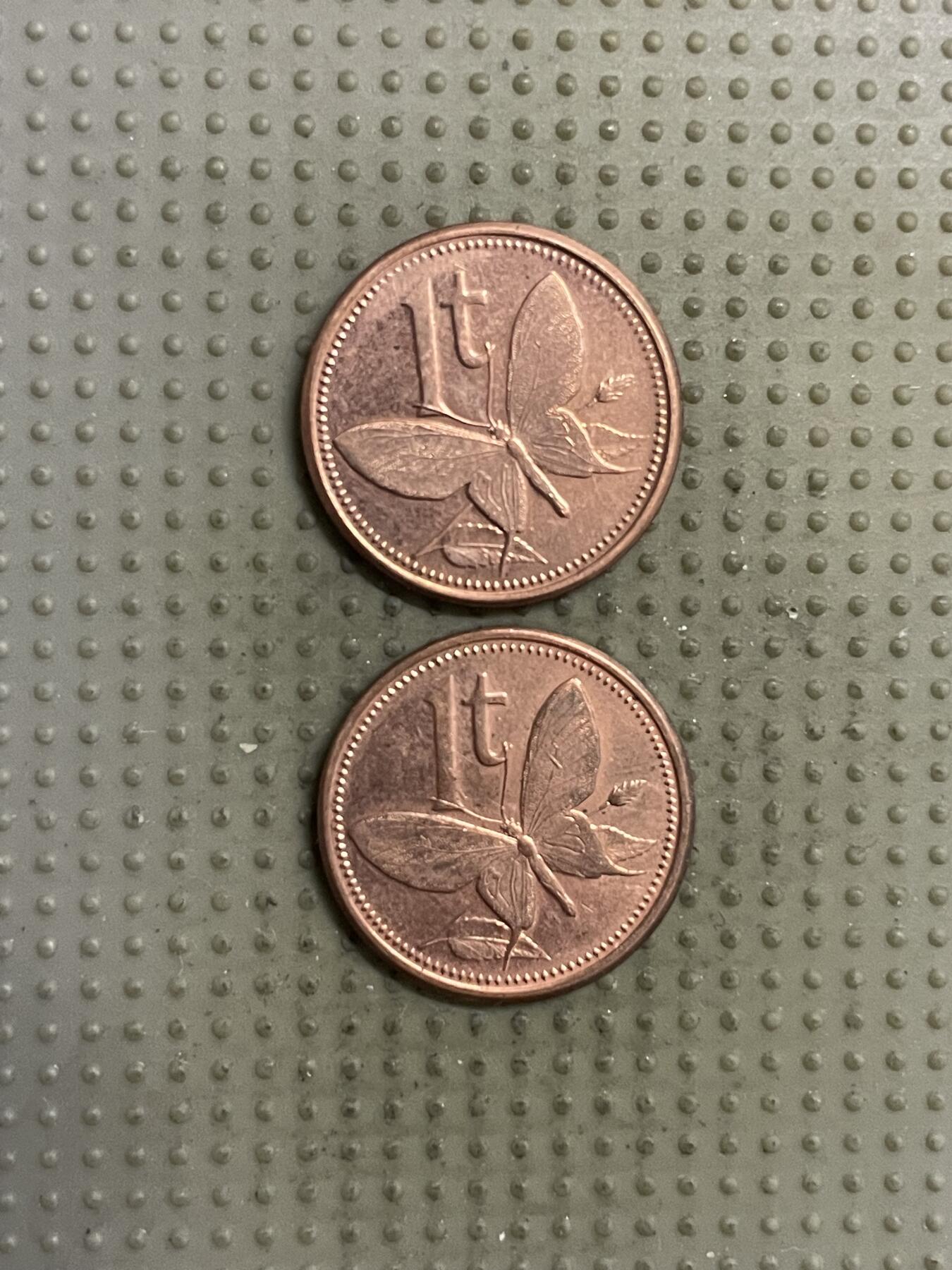 2025年第142场各国散币拍卖（总第142场） 巴布亚新几内亚2014年1托伊2枚