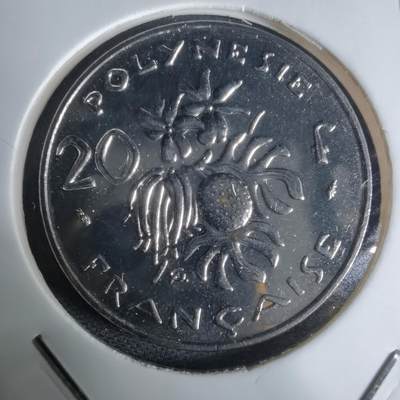 沼泽如烟--第941场 - 法属波利尼西亚1984年20法郎