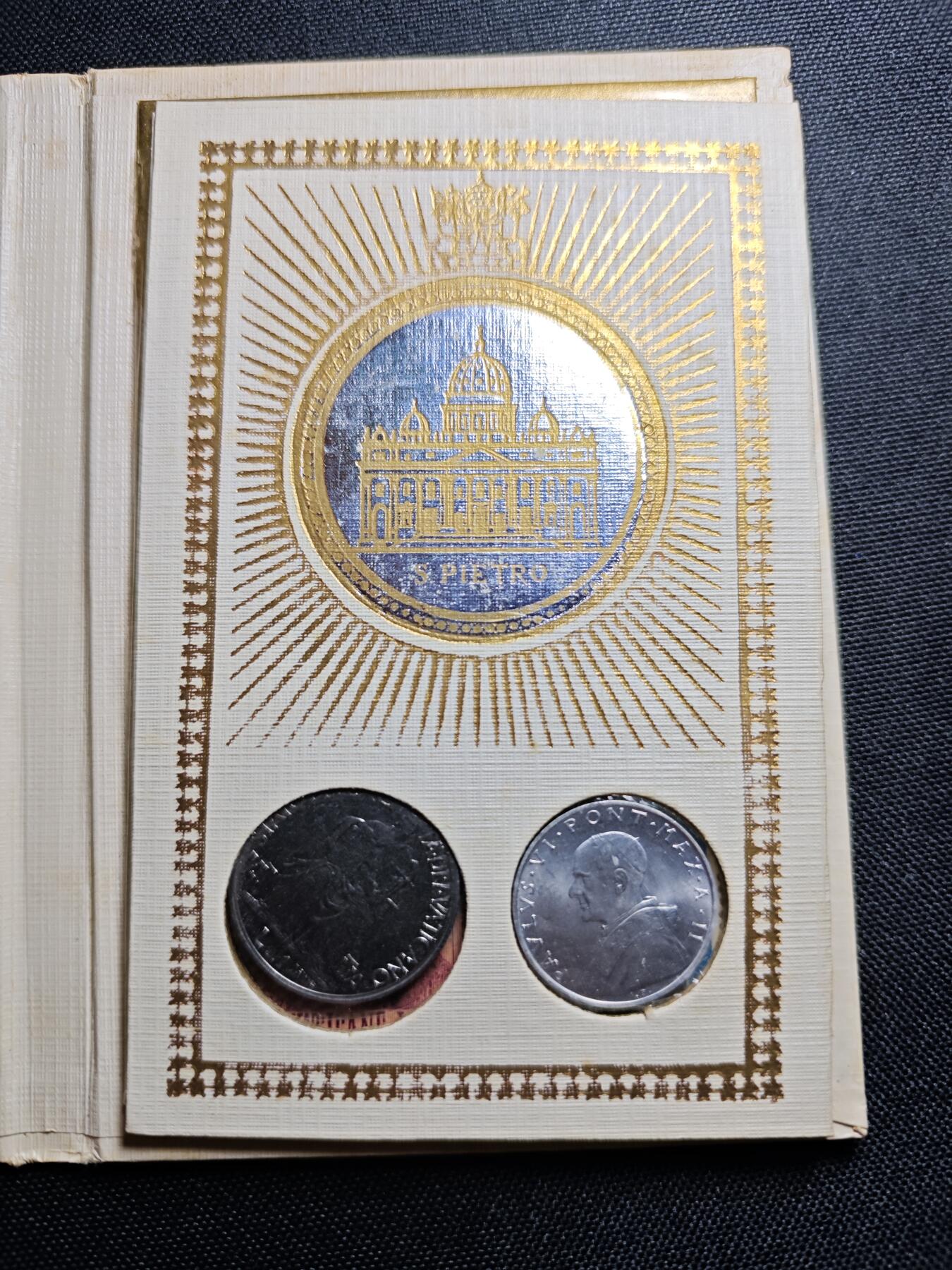 KK钱币收藏小铺 《套币 好品/批量散币专场》  2月预留时间 周末发货  梵蒂冈卡册