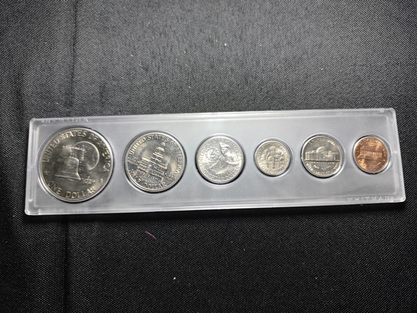 KK钱币收藏小铺 《套币 好品/批量散币专场》  2月预留时间 周末发货  美国建国200周年纪念套币