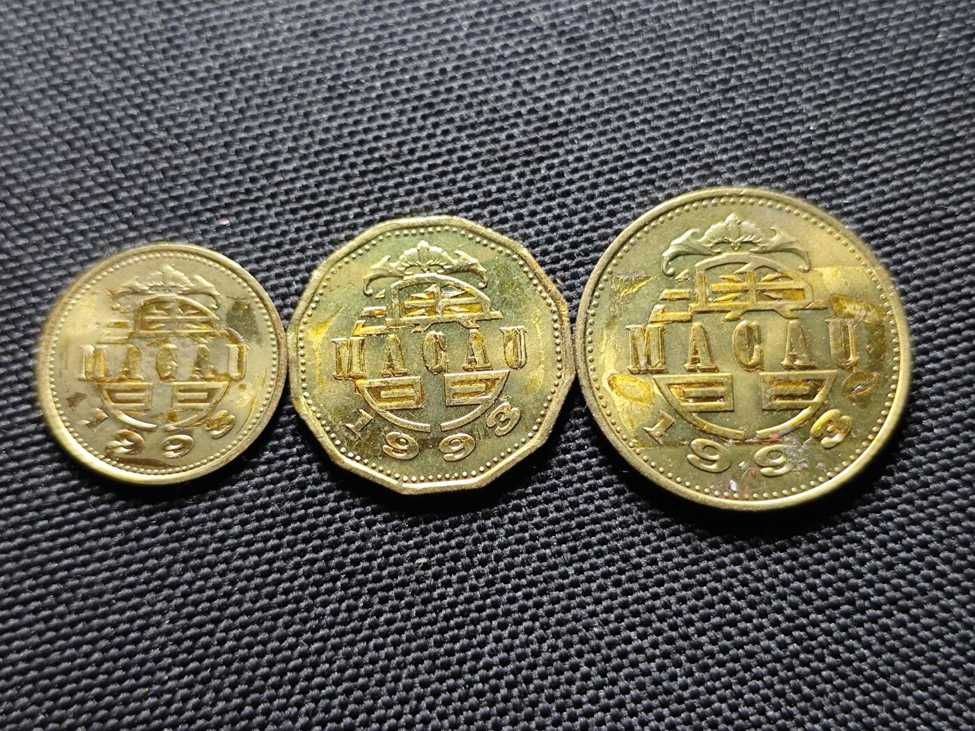 KK钱币收藏小铺 《套币 好品/批量散币专场》  2月预留时间 周末发货  澳门一组