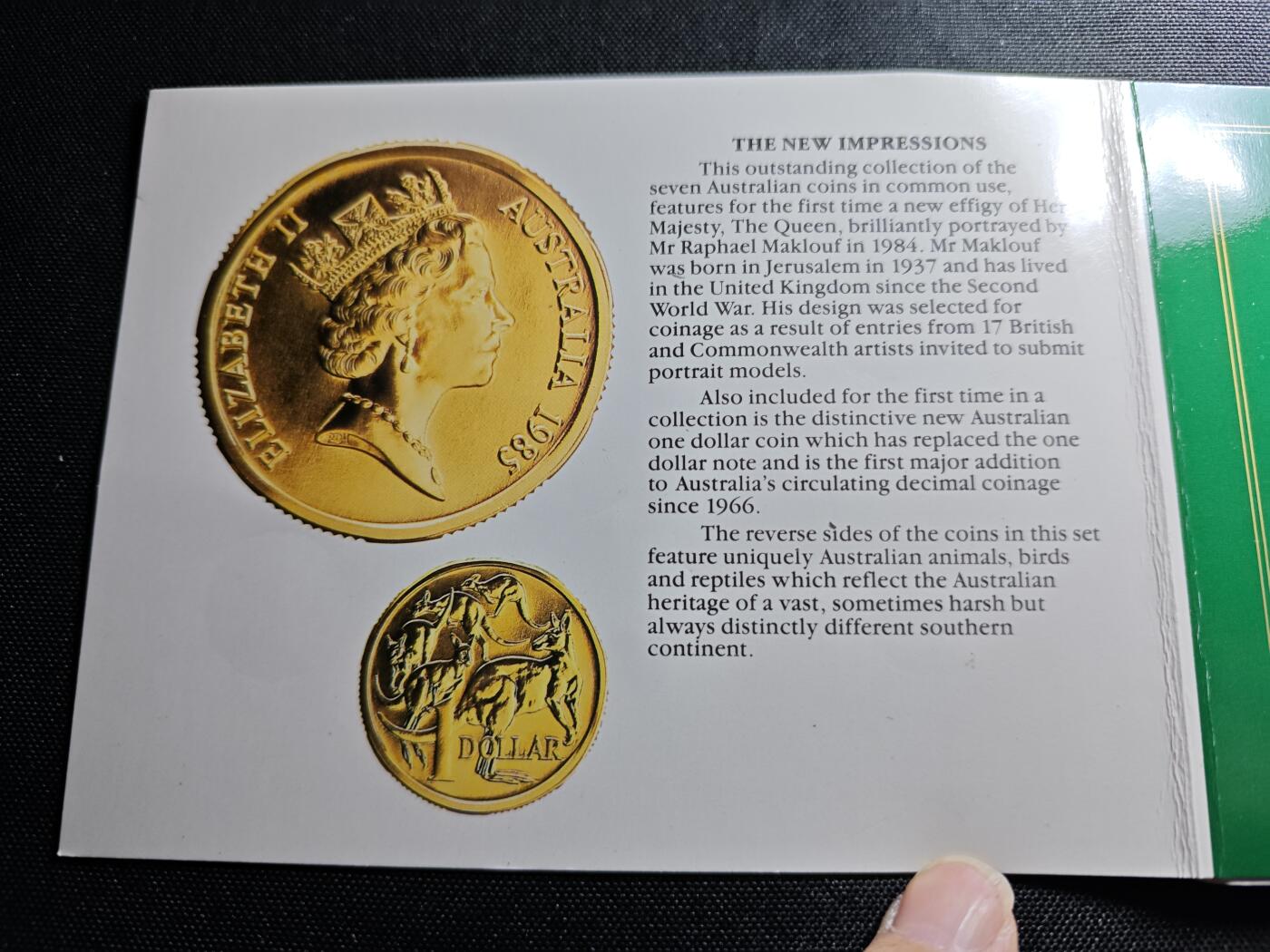 KK钱币收藏小铺 《套币 好品/批量散币专场》  2月预留时间 周末发货  1986澳大利亚大小面值清年一套