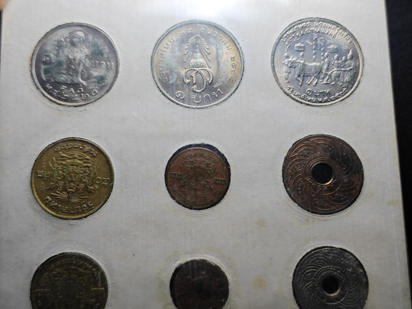 KK钱币收藏小铺 《套币 好品/批量散币专场》  2月预留时间 周末发货  泰国套币 含纪念币