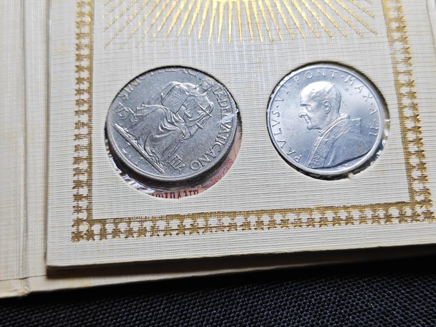 KK钱币收藏小铺 《套币 好品/批量散币专场》  2月预留时间 周末发货  梵蒂冈卡册