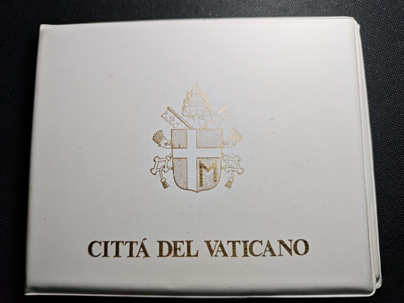 KK钱币收藏小铺 《套币 好品/批量散币专场》  2月预留时间 周末发货  梵蒂冈镀银章5枚套