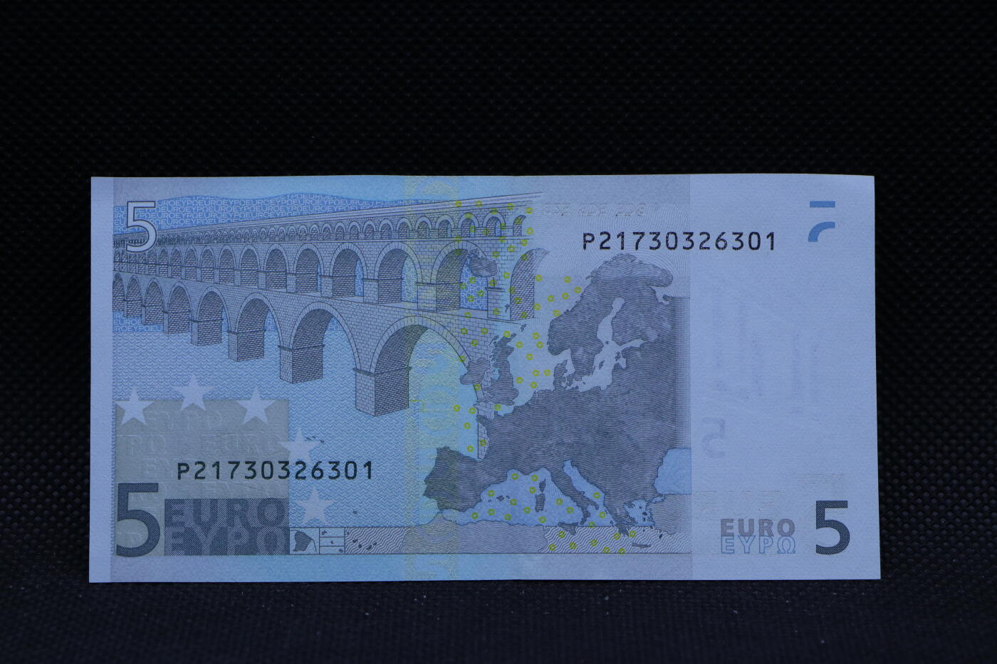 【淘币小摊】限时拍第八百三十四拍  纸币场  满百包邮可预留两周  周一统一发货    2002年5欧元纸币【有折】