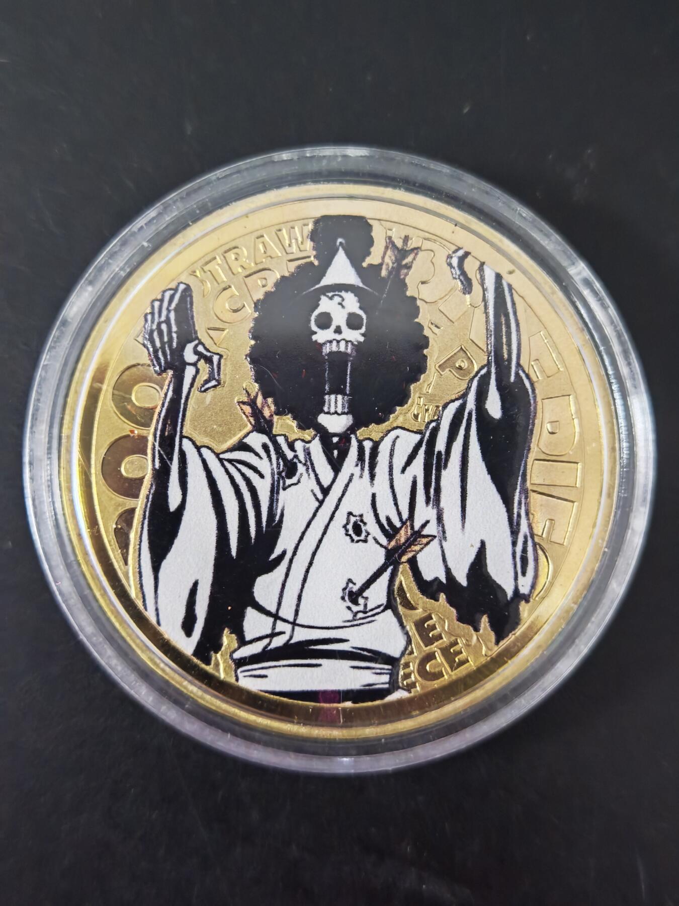 琦卡当当铺～第26期★★各种小漏~支持寄存★★~【9点40结束】扫码加群抽[包邮券]~ 欧卡-海贼王-布鲁克-金属币-1个