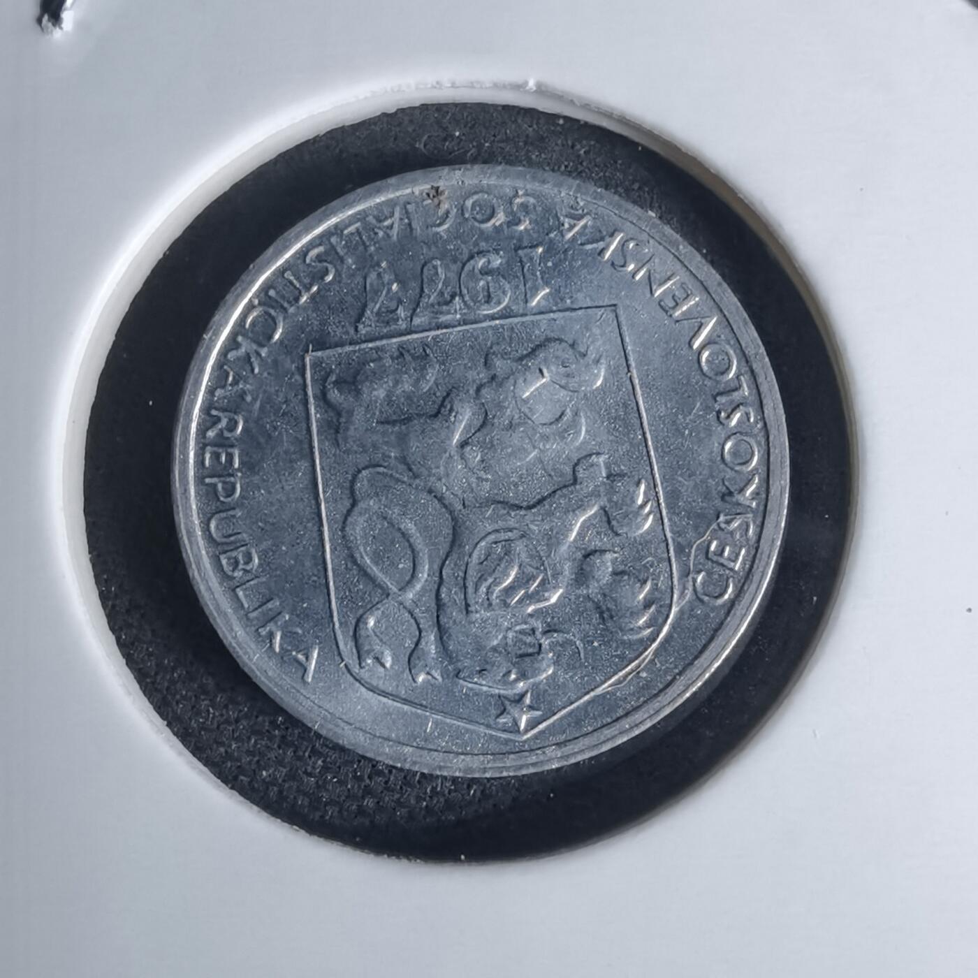 沼泽如烟--第941场 捷克斯洛伐克1977年5赫勒