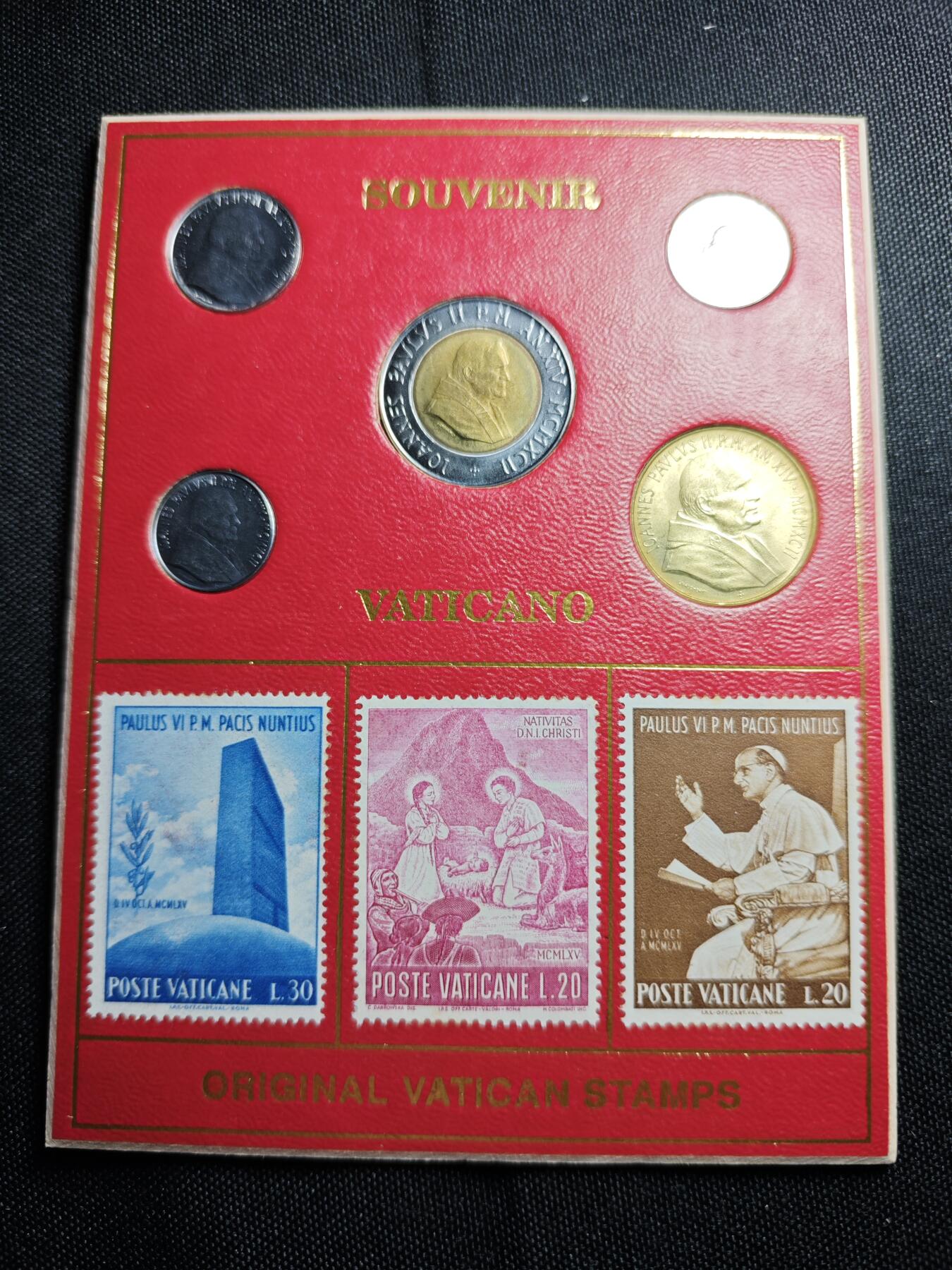 KK钱币收藏小铺 《套币 好品/批量散币专场》  2月预留时间 周末发货  梵蒂冈套币 含双色币