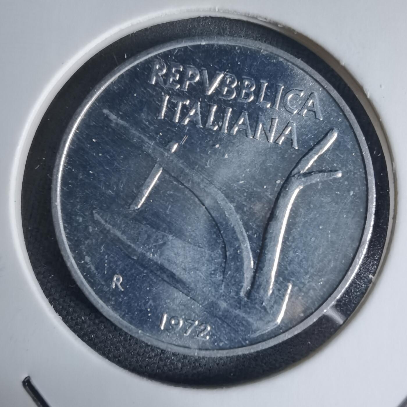 沼泽如烟--第941场 意大利1972年10里拉