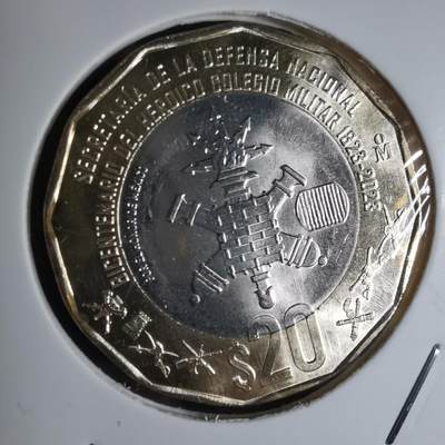 沼泽如烟--第941场 - 墨西哥2023年20比索纪念币