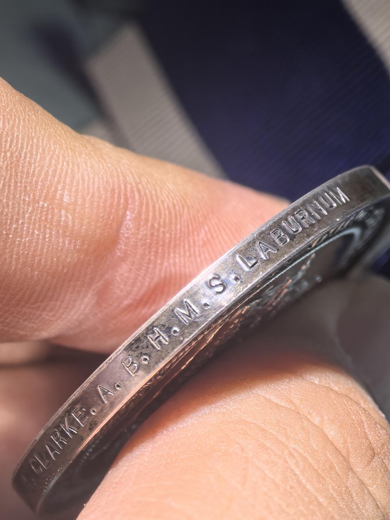 盛世勋华——号角文化勋章邮票专场拍卖第294期 英国海军长期服役和良好表现奖章 乔治五世版 银制 带边铭