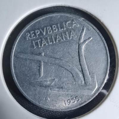 沼泽如烟--第941场 - 意大利1955年10里拉