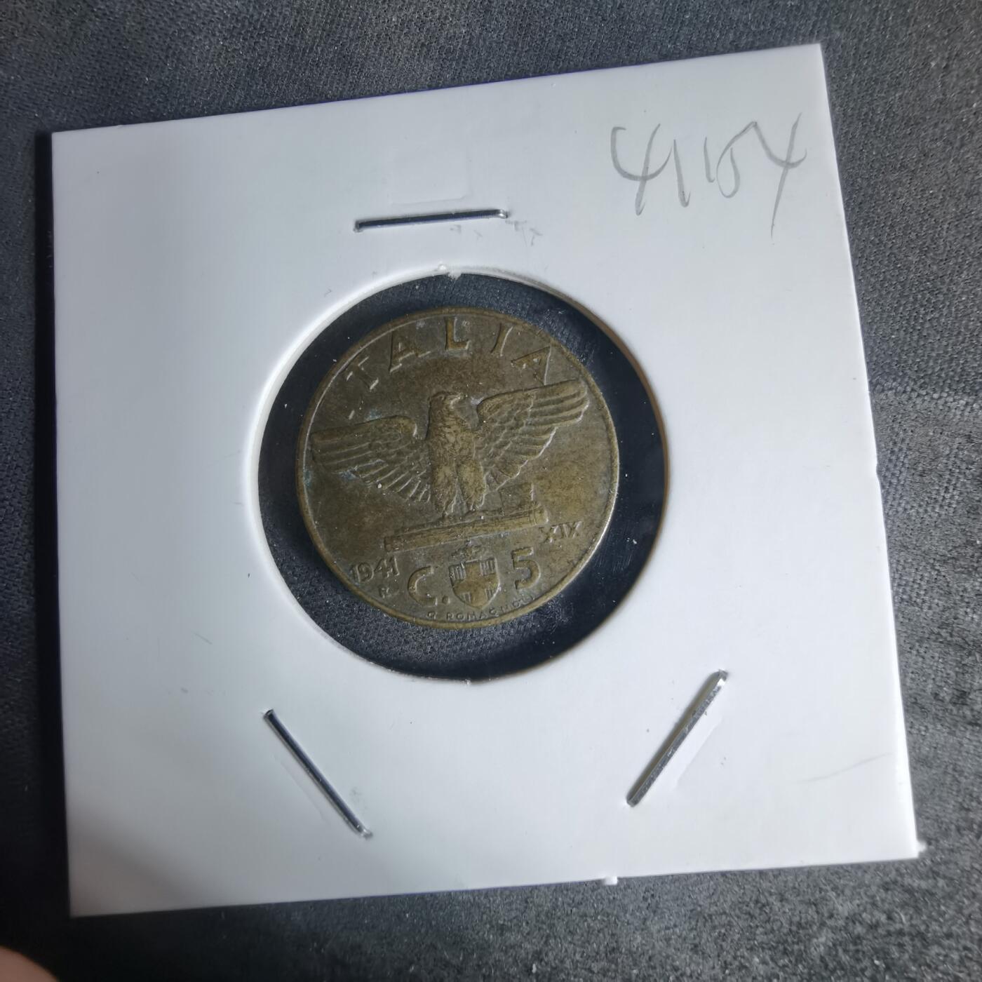 沼泽如烟--第941场 意大利1941年五分