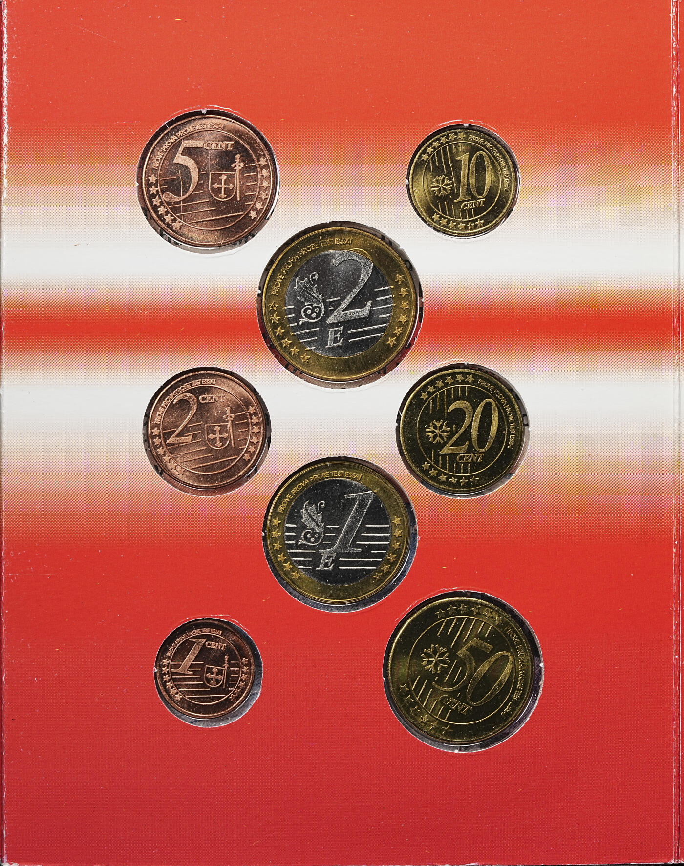 修遠堂世界钱币第九十八期 2005年拉普兰德幻想欧元纪念章一套