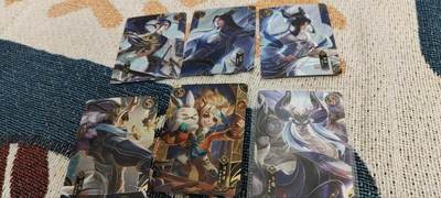 秋原瞳的小店第三十期（卡游三国凑套必备，众多大卡位，总有一个适合你） - 卡游王者荣耀史诗散配6张