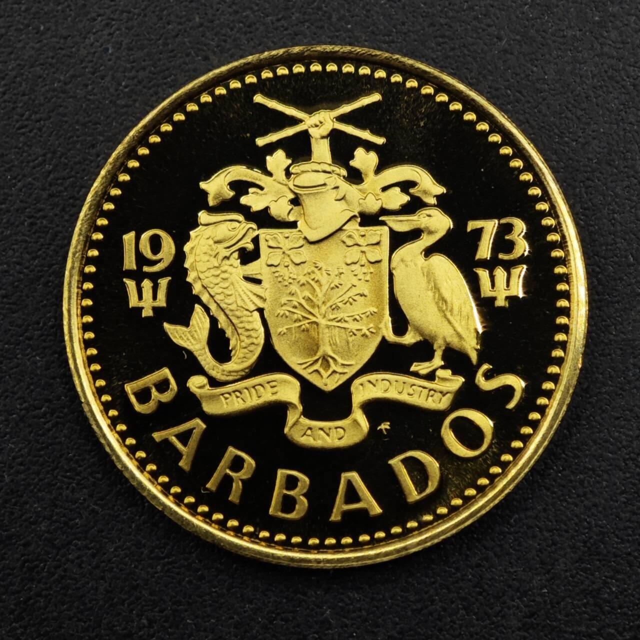 【淘币小摊】实时拍第八百三十三拍   散币场   满百包邮可预留二周 每周一统一发货   巴巴多斯1973年南角灯塔5分精制铜币