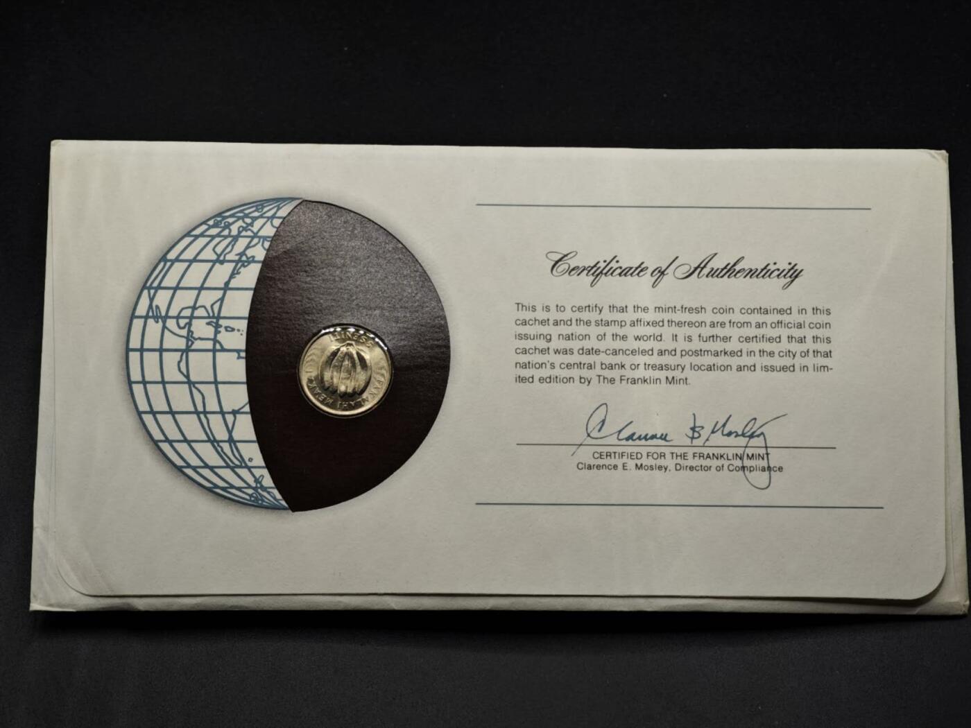 【淘币小摊】实时拍第八百三十三拍   散币场   满百包邮可预留二周 每周一统一发货   汤加1977年5分邮币封