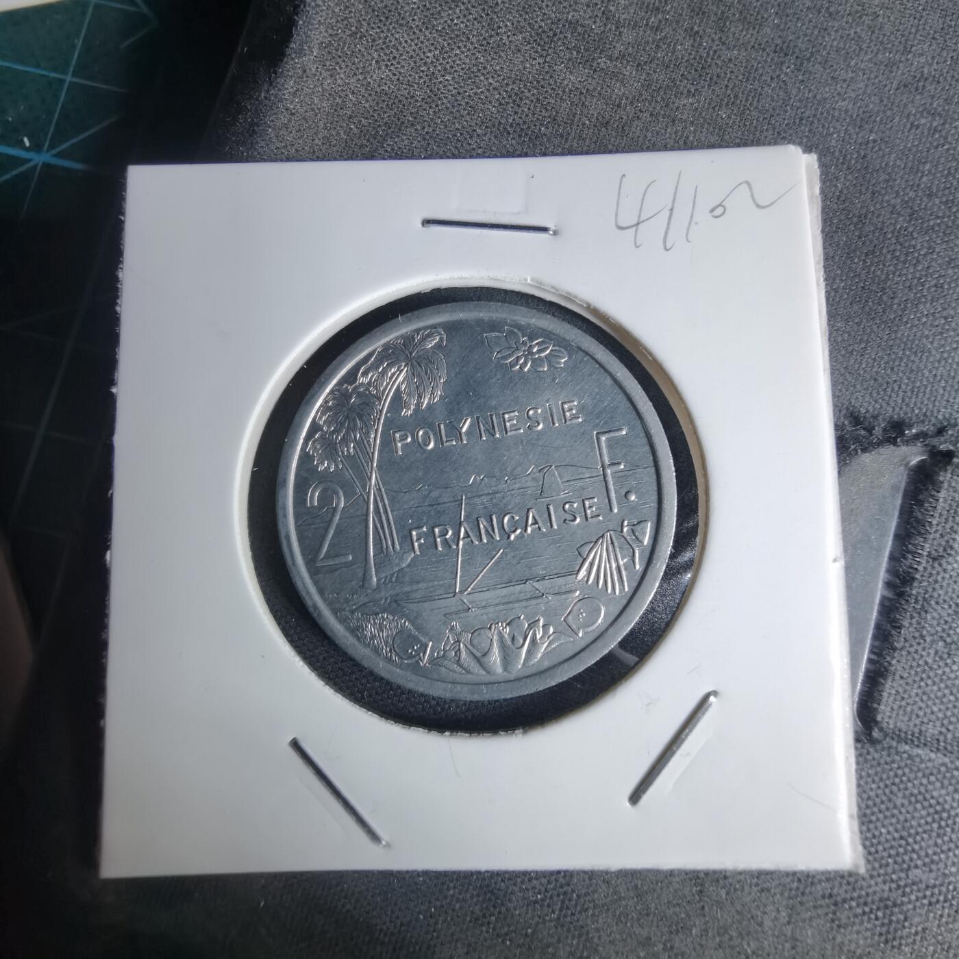 沼泽如烟--第941场 法属波利尼西亚1986年2法郎