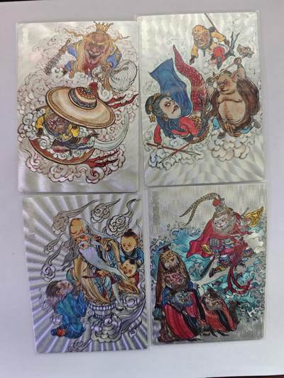 开心玩卡，快乐生活(第五期) - 范特忙 春芳西游之群仙述 粗闪4张