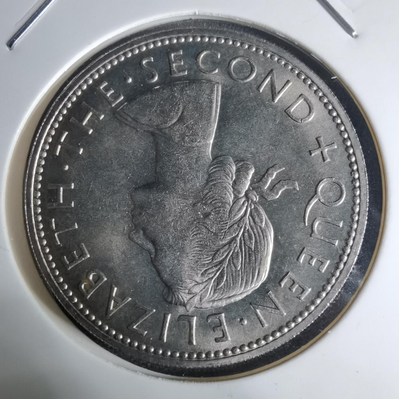 沼泽如烟--第941场 新西兰1965年半克朗