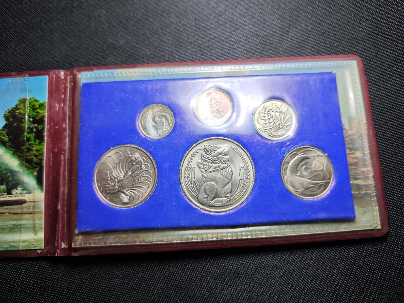 KK钱币收藏小铺 《套币 好品/批量散币专场》  2月预留时间 周末发货  1981新加坡大小面值清年一套 动物版