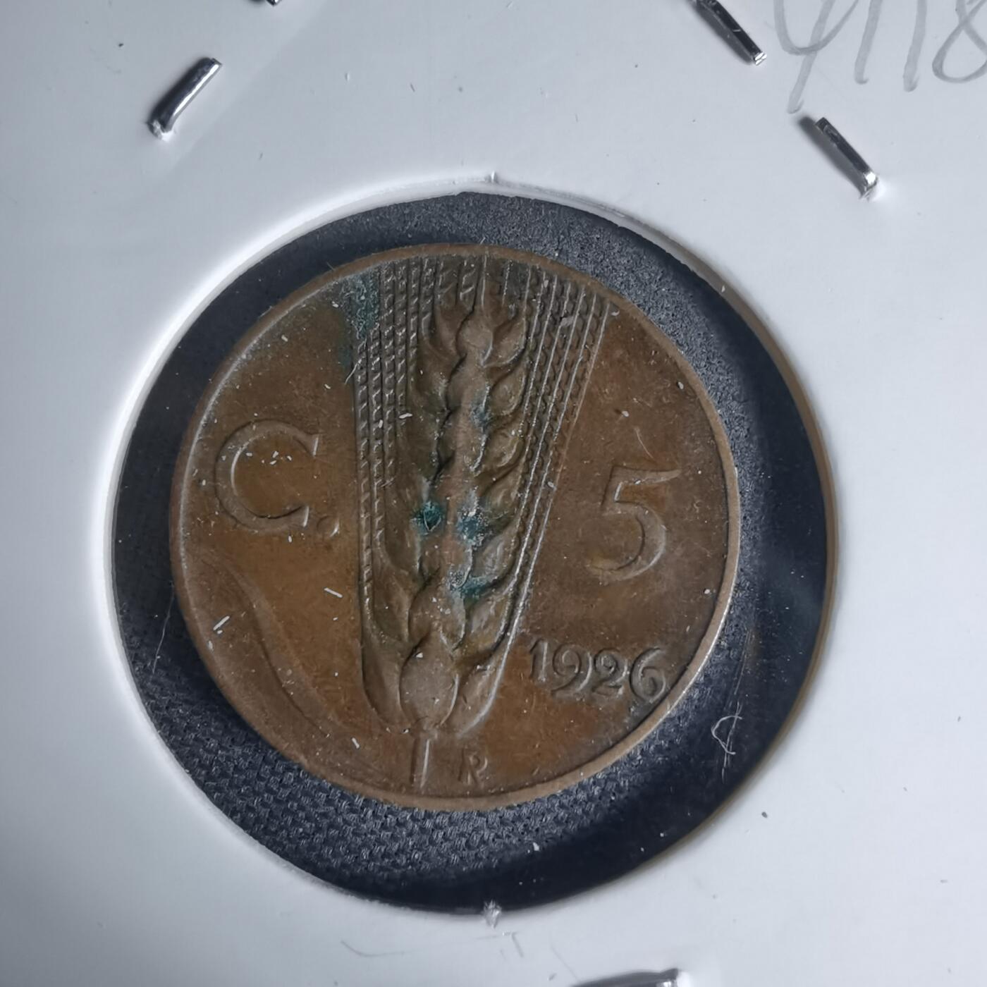 沼泽如烟--第941场 意大利1926年五分