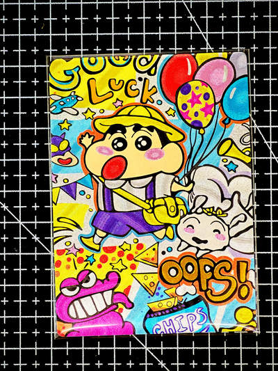 琦卡当当铺～第26期★★各种小漏~支持寄存★★~【9点40结束】扫码加群抽[包邮券]~ - 奇点卡牌 盲包卡 粗闪 蜡笔小新  1张