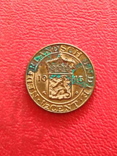 【云涧收藏】第八十四场 - 荷属东印度1945年1/2分