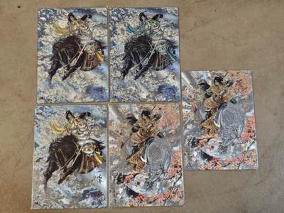 夜之极第三十七期 （12月20日周六晚9点截拍，欢迎竞拍） - 卡德曼 扈三娘五张 粗闪