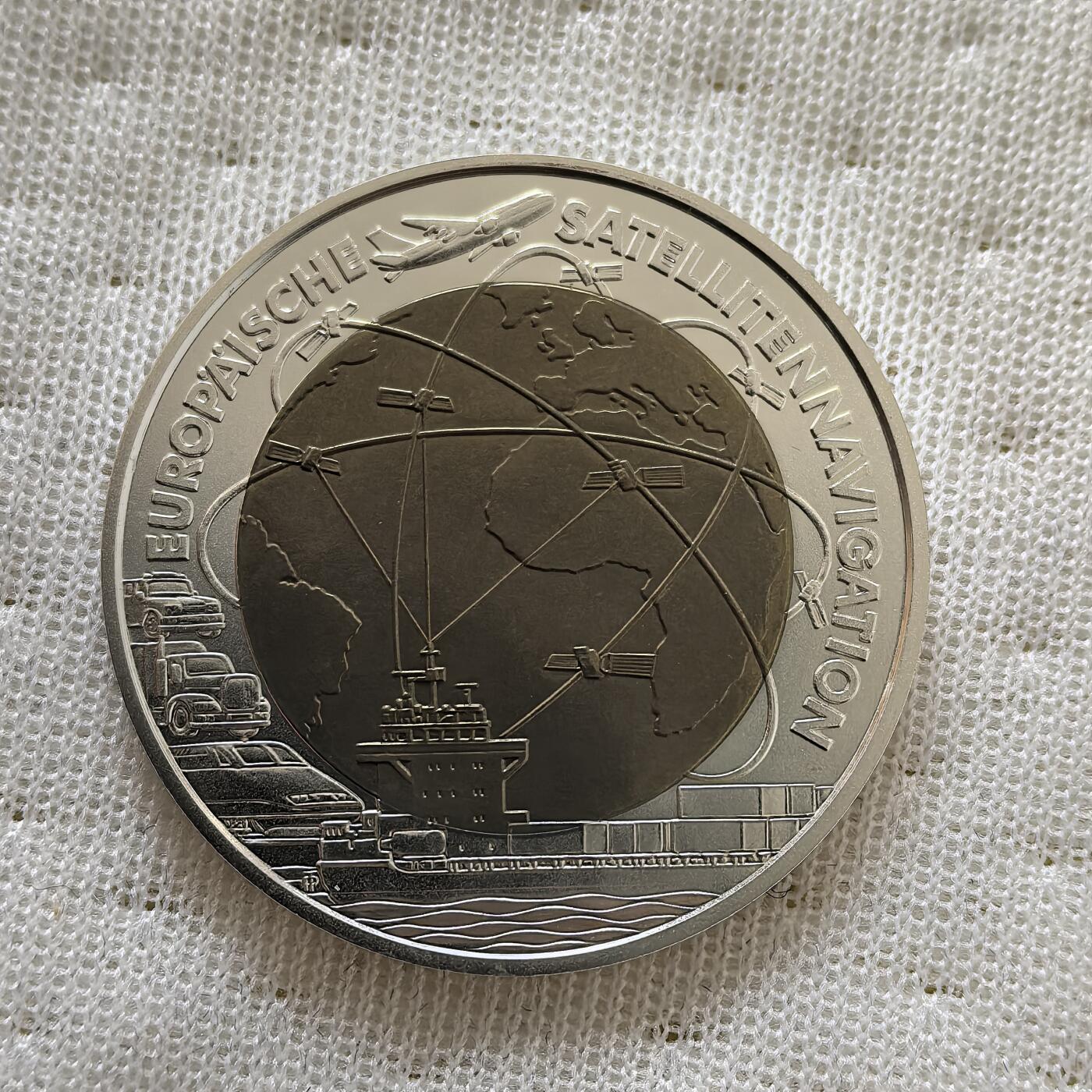 道一币馆币章第一百六十场 奥地利2008年对光的探索25欧元铌芯银币 