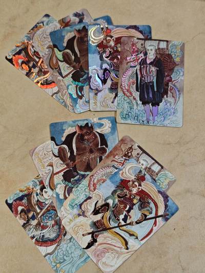 夜之极第三十七期 （12月20日周六晚9点截拍，欢迎竞拍） - 超吉梦 师徒五人 彩闪+普卡