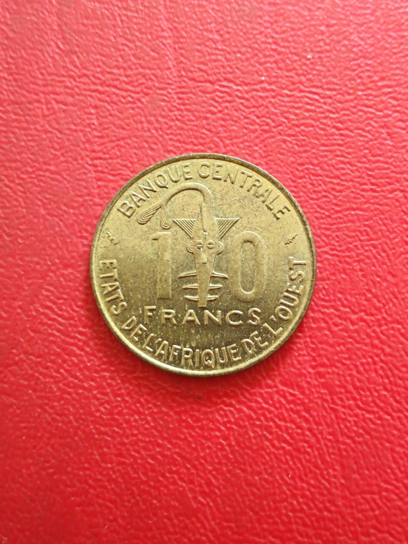 【云涧收藏】第八十四场 西非1992年10法朗