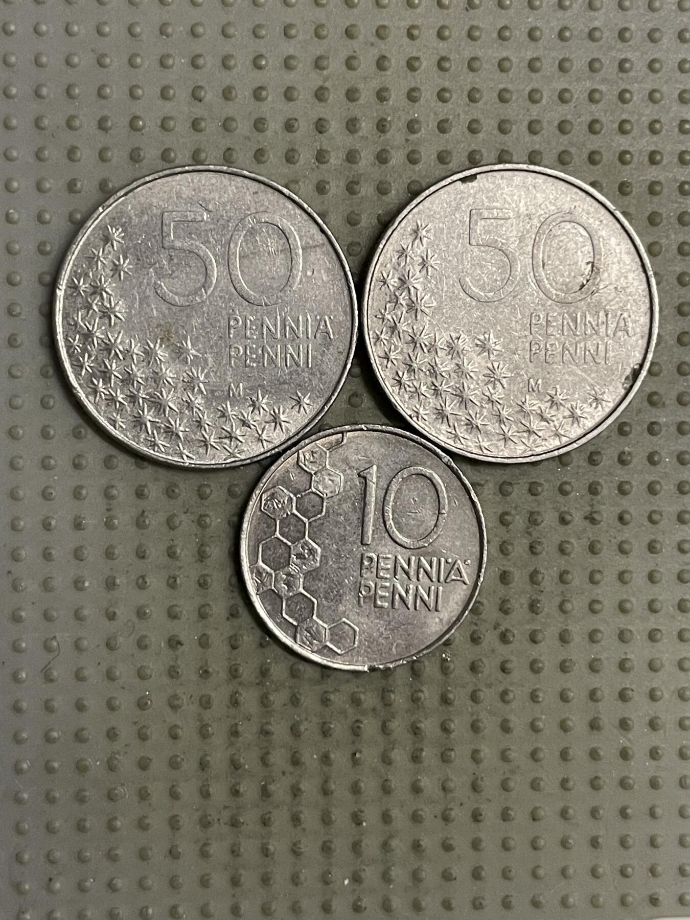 2025年第143场各国散币拍卖（总第143场） 芬兰3枚