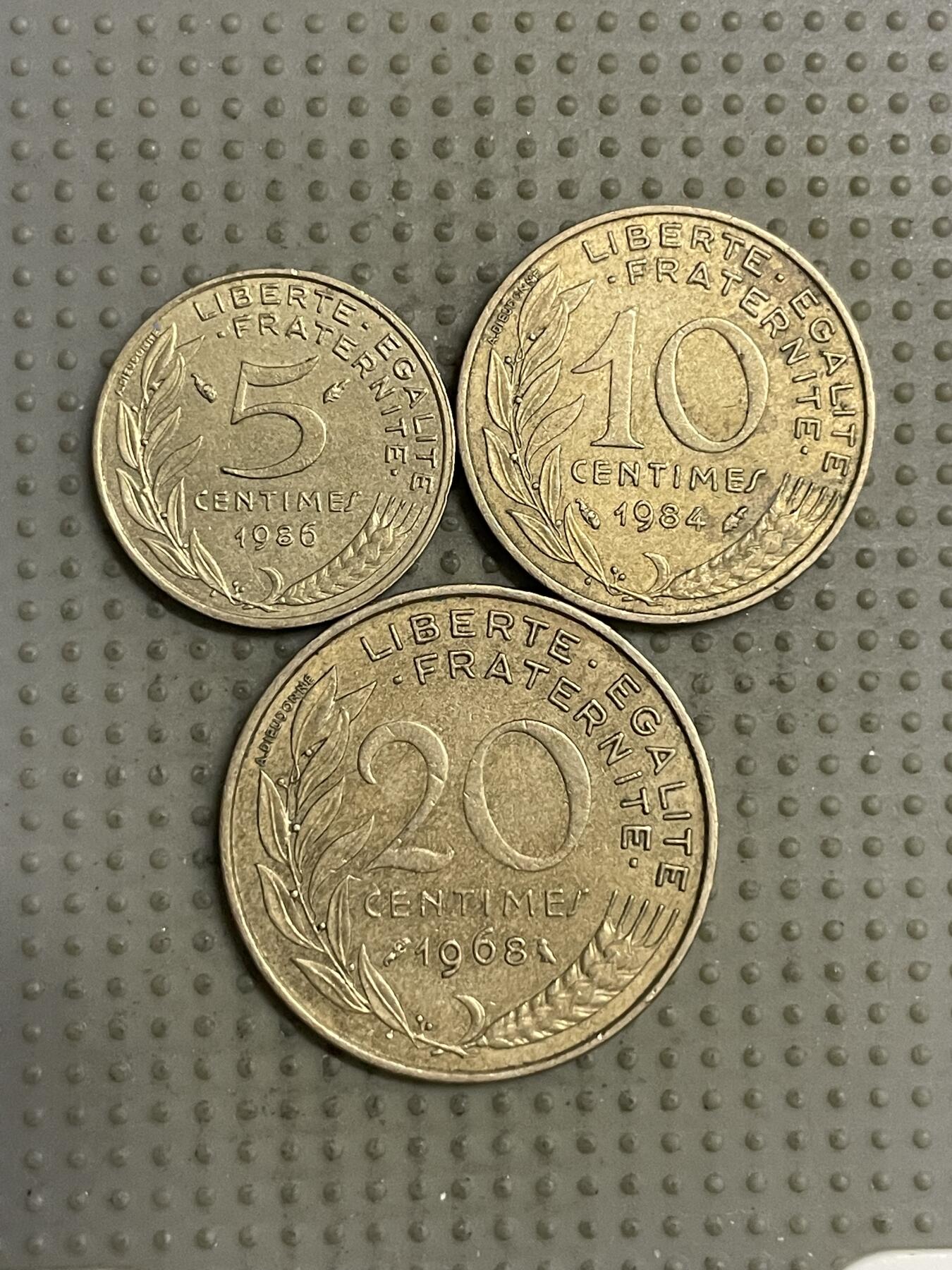 2025年第143场各国散币拍卖（总第143场） 法国生丁3枚