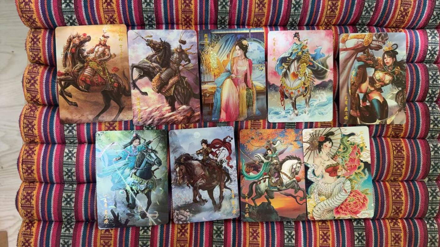 光影卡牌第27期，各家亲签，各家套卡，持续收拍品