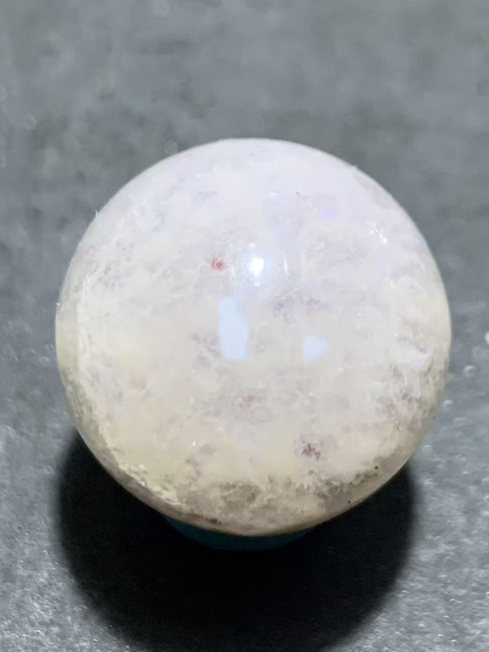 冰飘糖心料战国红玛瑙2.0圆珠一颗！