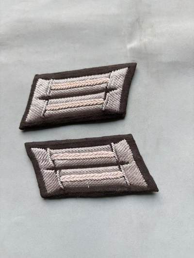 盛世勋华——号角文化勋章邮票专场拍卖第295期 - 东德摩托化步兵军官领章