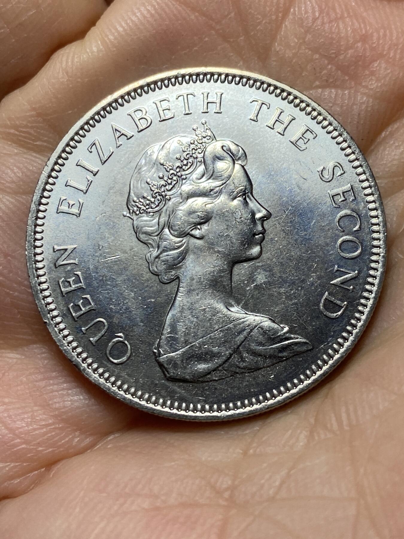 2025年第一百三十九场(总第一百六十五场）外国好品散币场(免佣金) 好品–英属福克兰群岛1980年10便士(伊丽莎白二世中年花冠，第一套第一版)