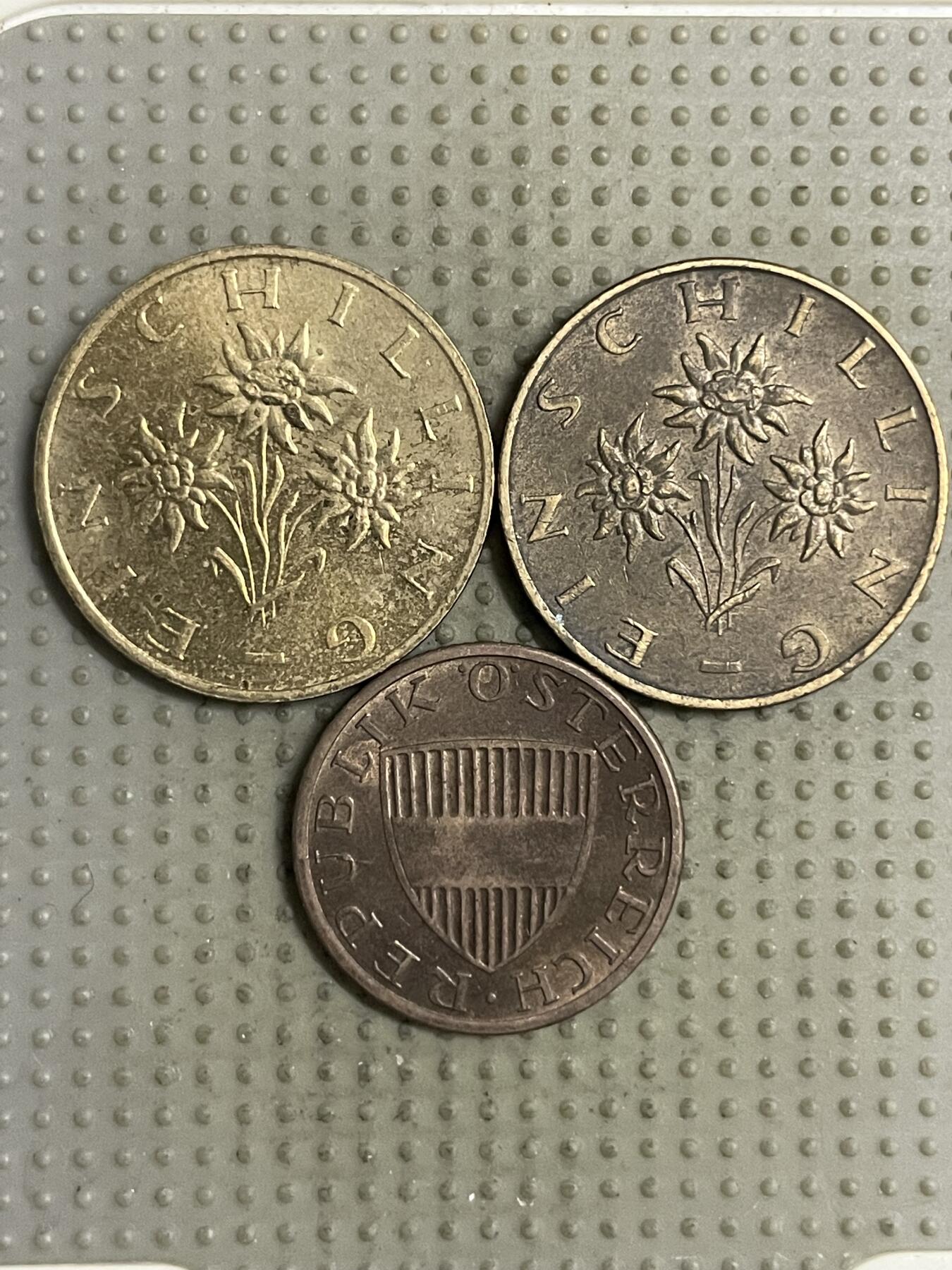 2025年第143场各国散币拍卖（总第143场） 奥地利3枚