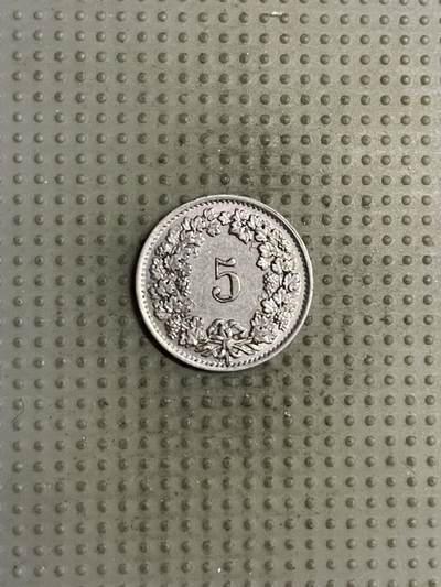 2025年第143场各国散币拍卖（总第143场） - 瑞士1934年5生丁